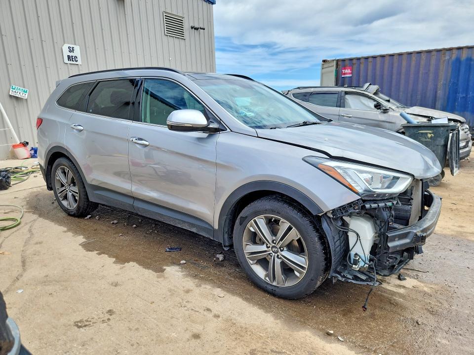 2015 Hyundai Santa fe VIN KM8SR4HFXFU095274 COPART salvage auction — FRONT END, Salvage Title, sold $1,800 on 2026-07-20 (photo 4)