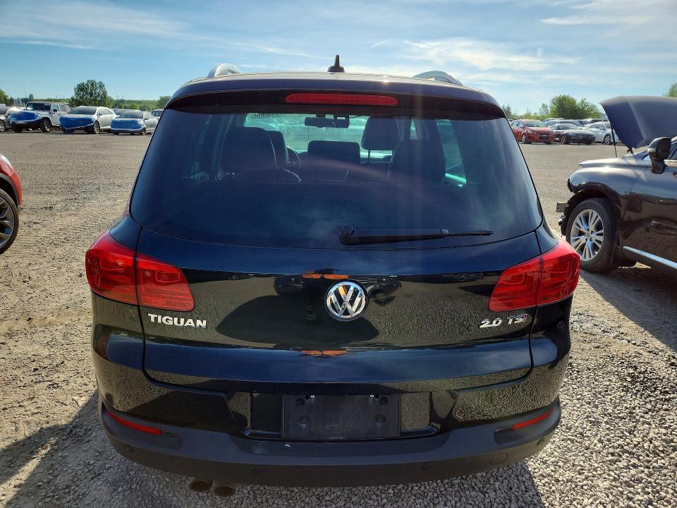 2012 Volkswagen Tiguan VIN WVGBV7AX3CW583921 COPART salvage auction — FRONT END, ON - PERMIT SALVAGE, sold $1,050 on 2026-08-13 (photo 6)
