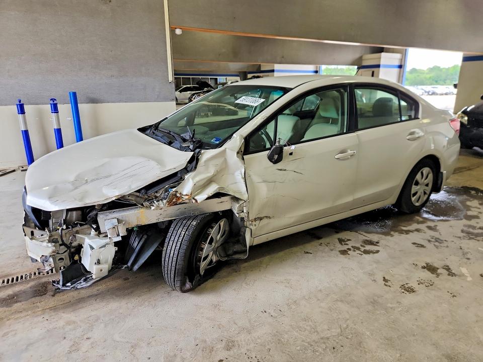 2012 Subaru Impreza VIN JF1GJAA63CG003173 COPART salvage auction — FRONT END, Va - Cert Of Title - Salvage, sold $350 on 2026-07-10 (photo 1)
