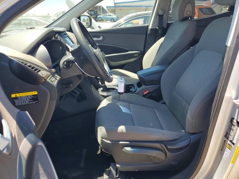 2018 Hyundai Santa fe VIN 5XYZT3LBXJG538441 COPART salvage auction — FRONT END, Ca - Salvage Certificate, sold $1,900 on 2026-07-07 (photo 7)
