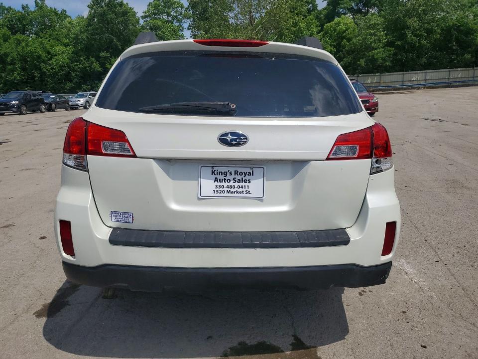 2013 Subaru Outback VIN 4S4BRCCCXD3207338 COPART salvage auction — BURN, Oh - Cert Of Title-Salvage, sold $375 on 2026-07-02 (photo 6)