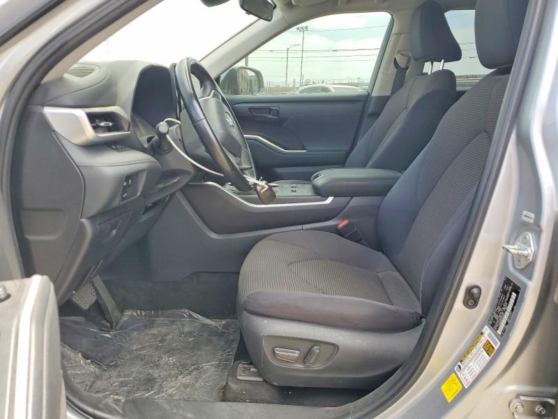 2023 Toyota VIN 5TDKDRAHXPS001671 COPART salvage auction — FRONT END, CA - SALVAGE CERTIFICATE, sold $8,500 on 2026-07-27 (photo 7)