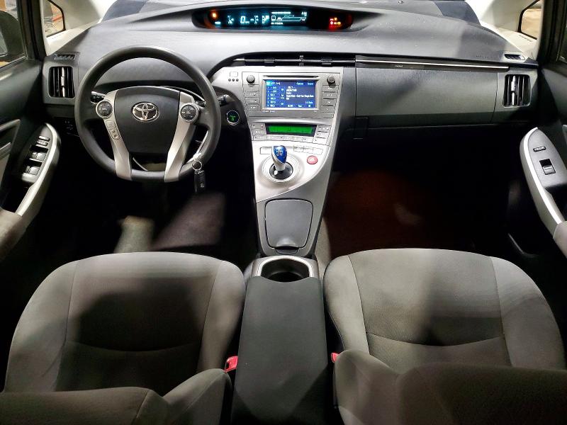 2012 Toyota Prius VIN JTDKN3DU2C1575689 COPART salvage auction — FRONT END, Pa - Certificate Of Salvage, sold $1,300 on 2026-07-10 (photo 8)