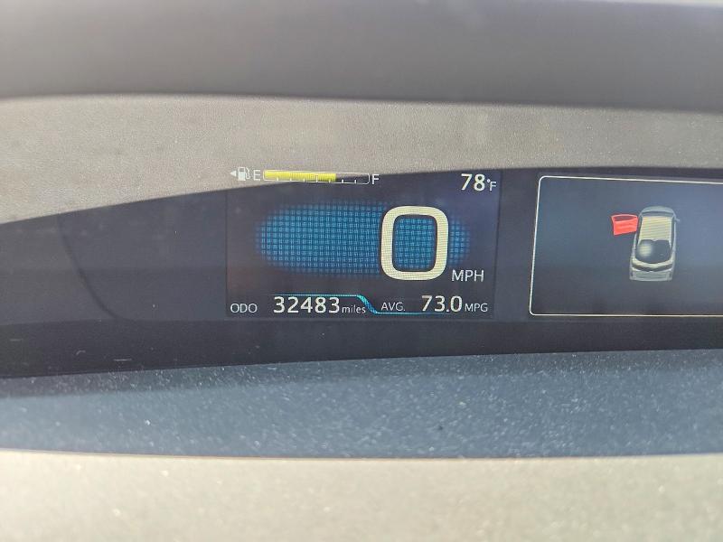 2020 Toyota Prius VIN JTDKARFP8L3146373 COPART salvage auction — FRONT END, Nj - Cert Of Title-Salvage, sold $8,000 on 2026-07-31 (photo 9)