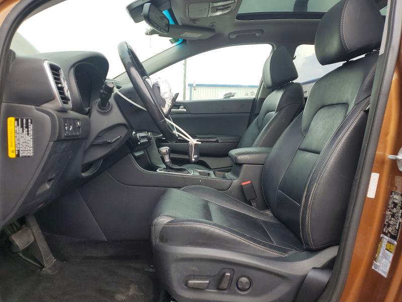 2018 Kia Sportage VIN KNDPN3AC4J7387896 COPART salvage auction — FRONT END, Fl - Cert Of Title Slvg Rebuildable, sold $2,450 on 2026-07-28 (photo 7)