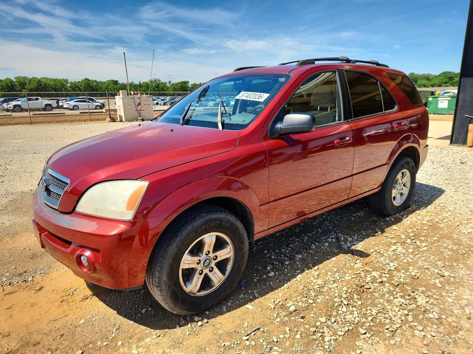 2005 Kia Sorento VIN KNDJD733155477392 COPART salvage auction — BURN, Al - Cert Of Title-Salvage Title, sold $450 on 2026-07-15 (photo 1)