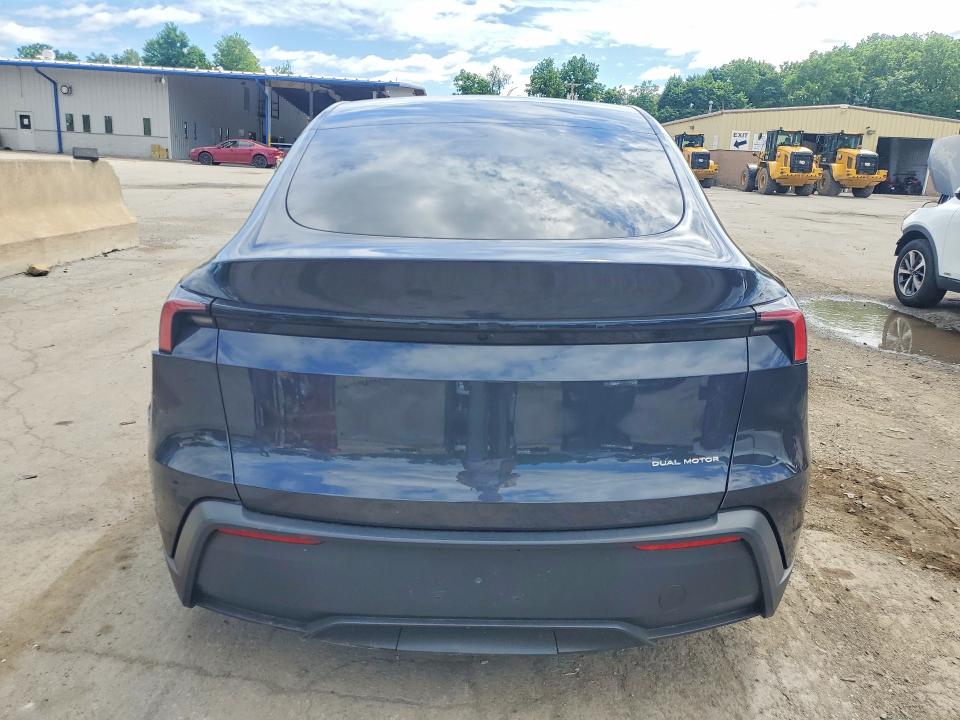 2026 Tesla Model y VIN 7SAYGDEE9TA686264 COPART salvage auction — REAR END, Ny - Mv-907A Salvage Certificate, sold $17,400 on 2026-07-23 (photo 6)