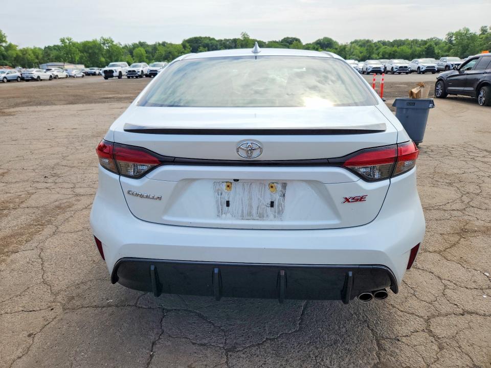 2024 Toyota Corolla VIN JTDT4MCE0RJ105998 COPART salvage auction — FRONT END, Ca - Salvage Certificate, sold $7,600 on 2026-07-10 (photo 6)