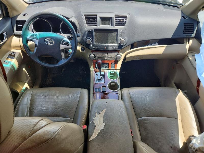 2012 Toyota Highlander VIN 5TDYK3EH5CS080863 COPART salvage auction — SIDE, Fl - Certificate Of Title, sold $3,000 on 2026-07-03 (photo 8)