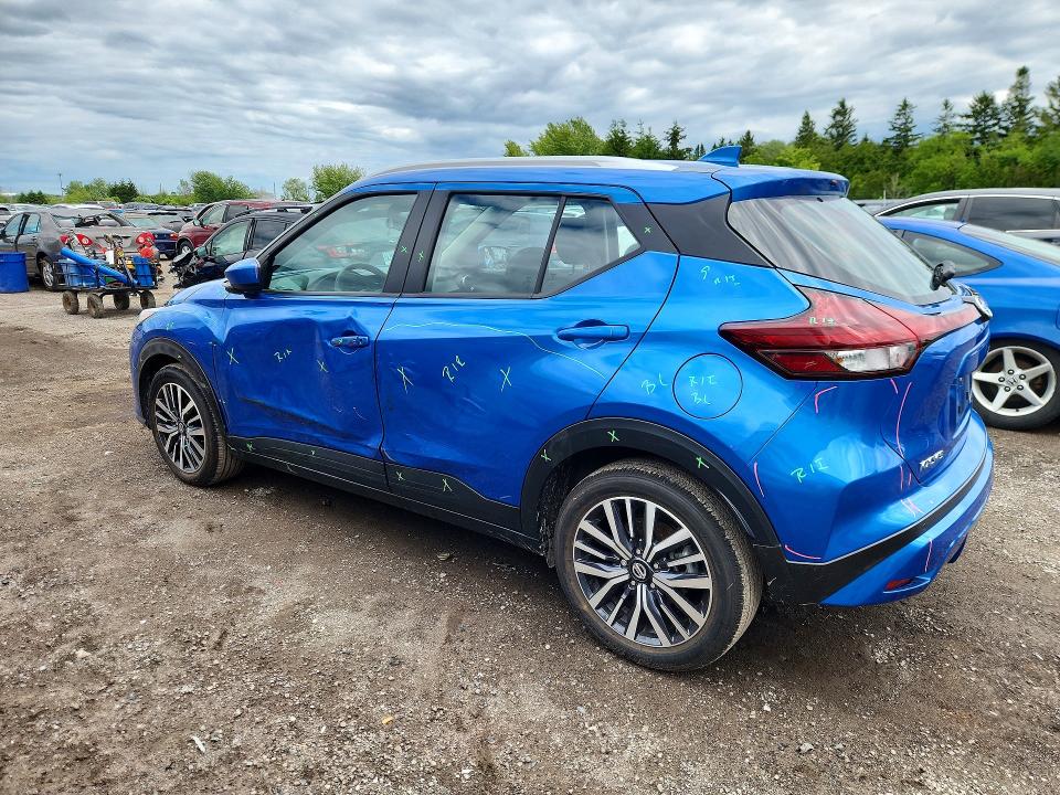 2021 Nissan Kicks VIN 3N1CP5CV3ML546400 COPART salvage auction — SIDE, On - Permit No Brand - Unfit, sold $6,800 on 2026-07-02 (photo 2)