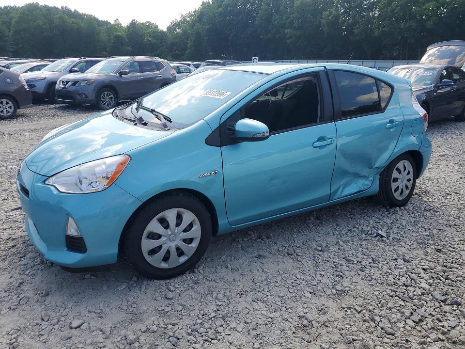 2013 Toyota Prius VIN JTDKDTB37D1034832 COPART salvage auction — SIDE, Ma - Cert Of Title-Reconstrctd Coll, sold $2,150 on 2026-07-15 (photo 1)