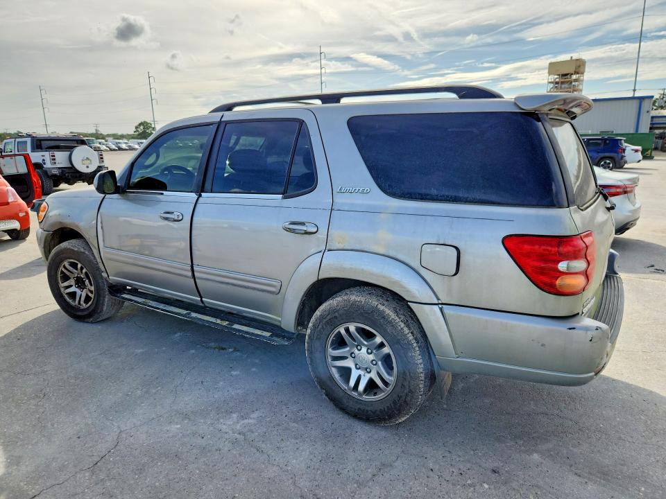 2004 Toyota Sequoia VIN 5TDZT38A74S222695 COPART salvage auction — FRONT END, La - Permit To Sell, sold $600 on 2026-07-15 (photo 2)