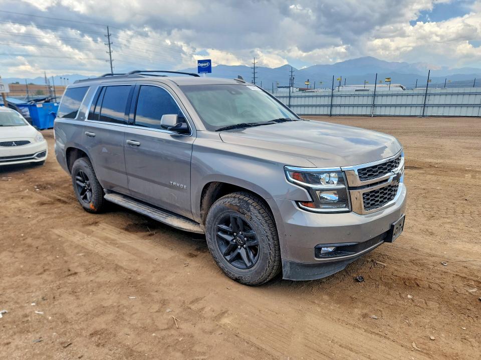 2019 Chevrolet Tahoe VIN 1GNSKBKC7KR291804 COPART salvage auction — SIDE, Co - Salvage Title, sold $325 on 2026-07-27 (photo 4)
