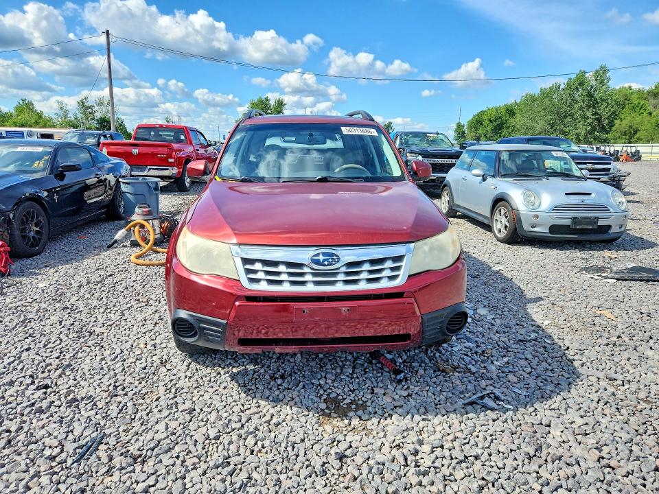 2012 Subaru Forester VIN JF2SHBDC3CH460732 COPART salvage auction — FRONT END, Il - Certificate Of Title, sold $425 on 2026-07-20 (photo 5)