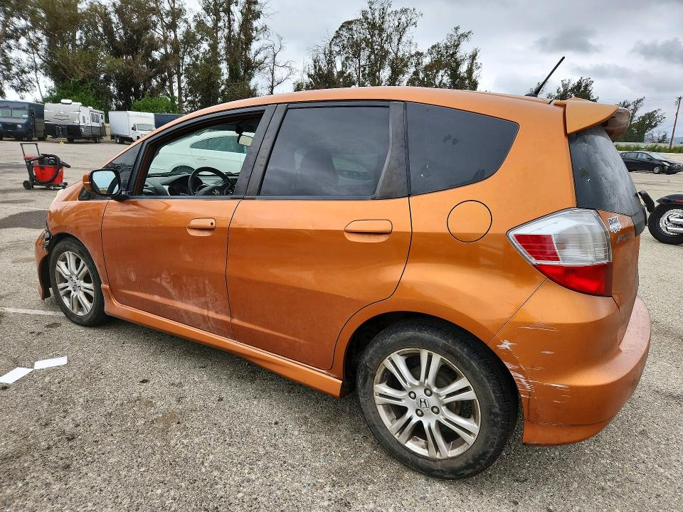 2010 Honda Fit VIN JHMGE8H46AS021560 COPART salvage auction — FRONT END, CA - SALVAGE CERTIFICATE, sold $300 on 2026-07-28 (photo 2)