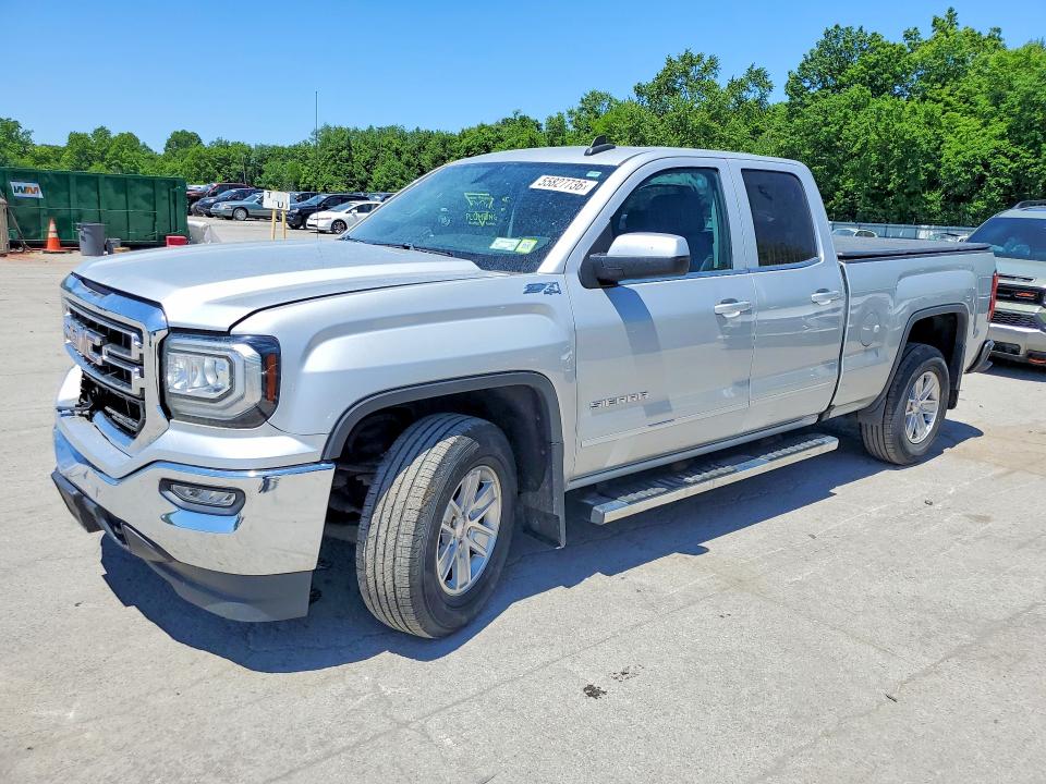 2018 Gmc VIN 1GTV2MEC5JZ331017 COPART salvage auction — FRONT END, Ny - Mv-907A Salvage Certificate, sold $7,200 on 2026-07-02 (photo 1)