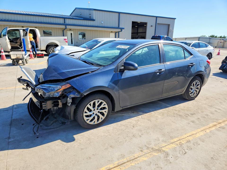 2019 Toyota VIN 2T1BURHE8KC134779 COPART salvage auction — FRONT END, TN - SALVAGE CERTIFICATE, sold $3,250 on 2026-07-09 (photo 1)