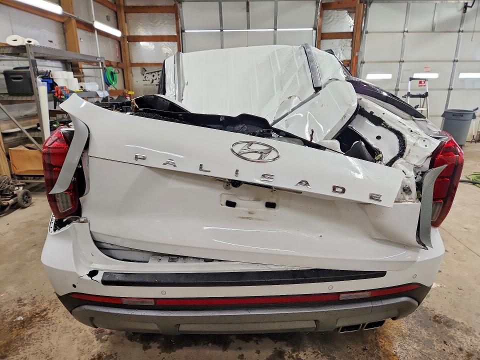 2023 Hyundai Palisade VIN KM8R24GE0PU636314 COPART salvage auction — ROOF, Il - Junking Cert Of A Vehicle, sold $6,400 on 2026-07-20 (photo 6)