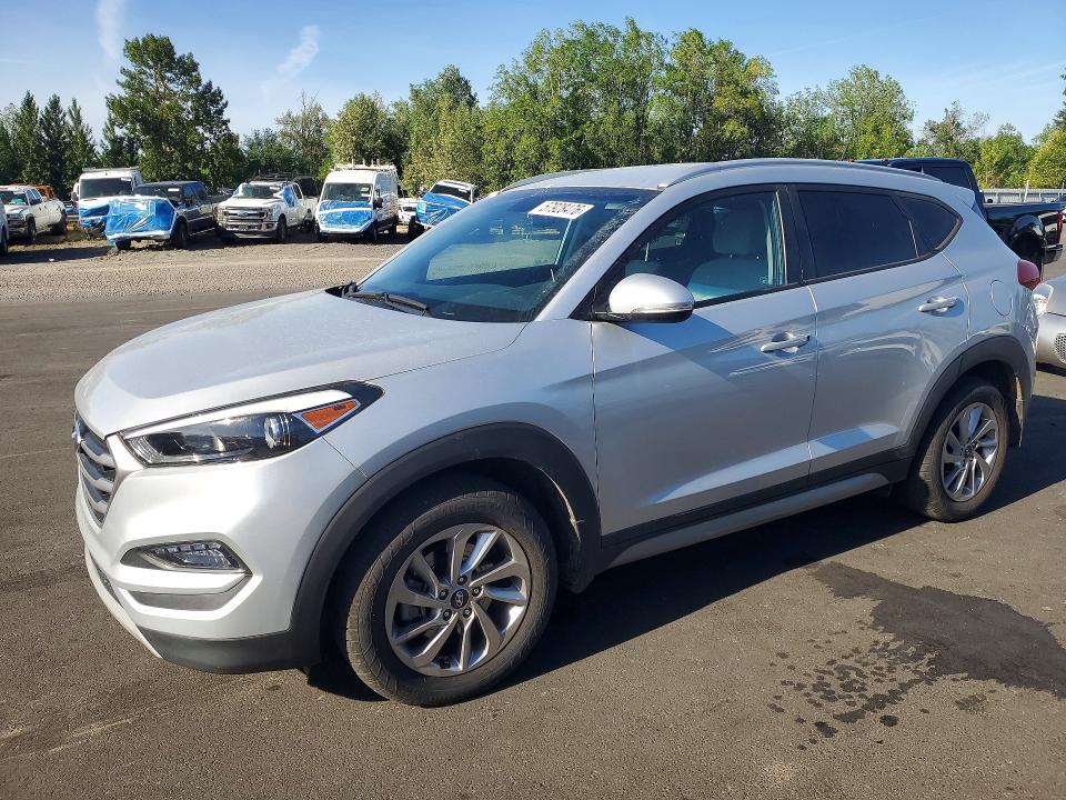 2017 Hyundai Tucson VIN KM8J3CA20HU337345 COPART salvage auction — FRONT END, OR - CERT OF TITLE-RECONSTRUCTED, sold $4,150 on 2026-07-28 (photo 1)