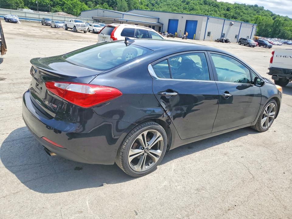 2016 Kia Forte VIN KNAFZ4A88G5550195 COPART salvage auction — SIDE, PA - CERTIFICATE OF SALVAGE, sold $2,750 on 2026-07-02 (photo 3)