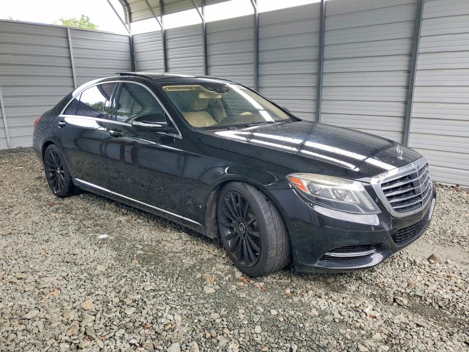 2015 Mercedes-benz S class VIN WDDUG8CB2FA148099 COPART salvage auction — MINOR DENT/SCRATCHES, NC - CERTIFICATE OF TITLE, sold $3,050 on 2026-07-14 (photo 4)