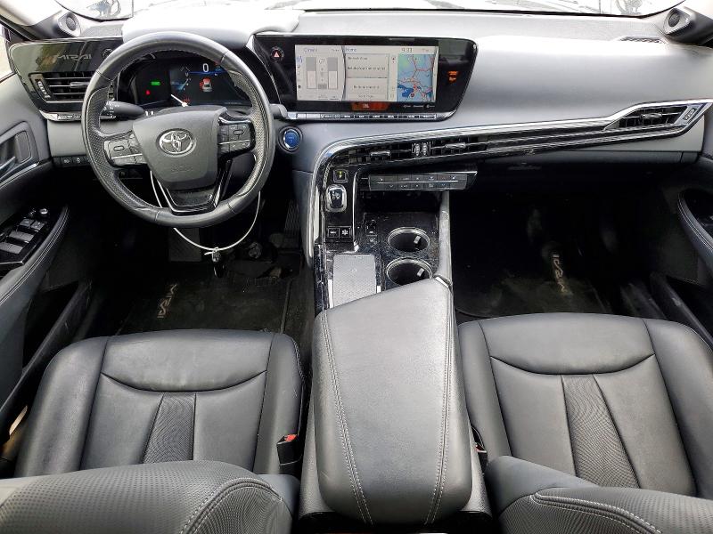 2021 Toyota Mirai VIN JTDAAAAA2MA000645 COPART salvage auction — SIDE, CA - SALVAGE CERTIFICATE, sold $50 on 2026-07-22 (photo 8)