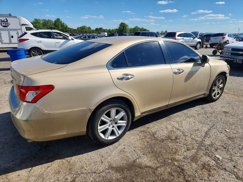 2007 Lexus ES VIN JTHBJ46G972151014 COPART salvage auction — FRONT END, MT - CERTIFICATE OF TITLE, sold $175 on 2026-07-24 (photo 3)