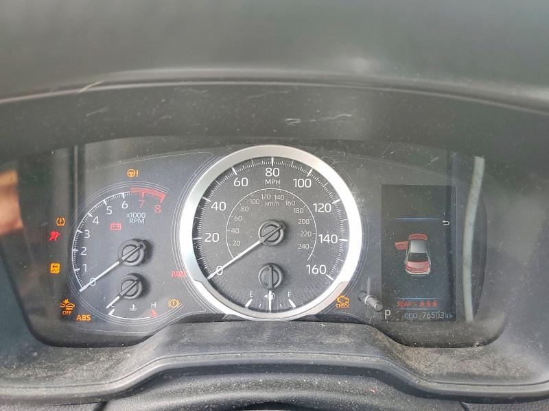 2020 Toyota Corolla VIN JTDEPRAEXLJ062567 COPART salvage auction — FRONT END, TX - CERTIFICATE OF TITLE, sold $3,700 on 2026-07-28 (photo 9)