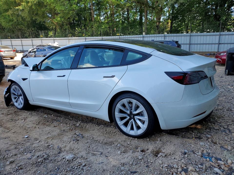 2023 Tesla VIN 5YJ3E1EA1PF552592 COPART salvage auction — FRONT END, Ga - Cert Of Title-Salvage, sold $3,750 on 2026-07-21 (photo 2)
