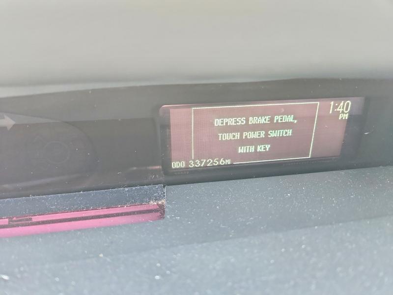 2012 Toyota Prius plug-in VIN JTDKN3DP5C3009749 COPART salvage auction — VANDALISM, Ca - Salvage Certificate, sold $4,250 on 2026-07-14 (photo 9)