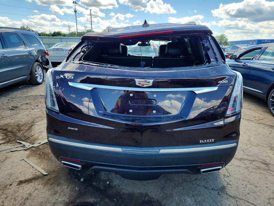 2020 Cadillac Xt5 VIN 1GYKNGRS0LZ204458 COPART salvage auction — REAR END, Mi - Certificate Of Title, sold $4,100 on 2026-07-02 (photo 6)
