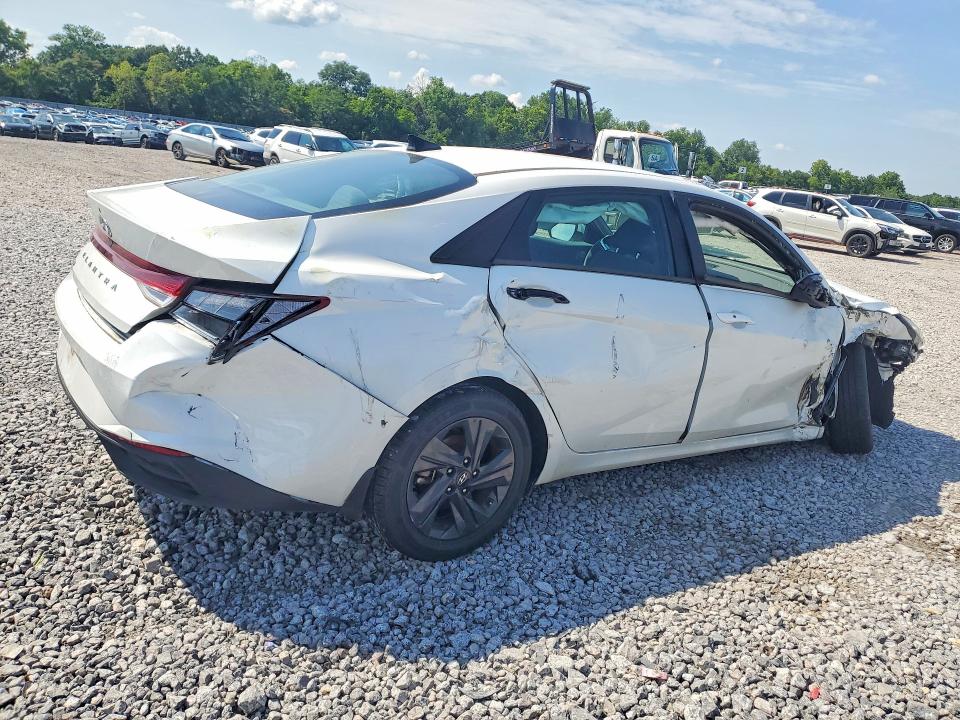 2022 Hyundai Elantra VIN 5NPLM4AG6NH059455 COPART salvage auction — FRONT END, Al - Cert Of Title-Salvage Title, sold $2,400 on 2026-07-07 (photo 3)
