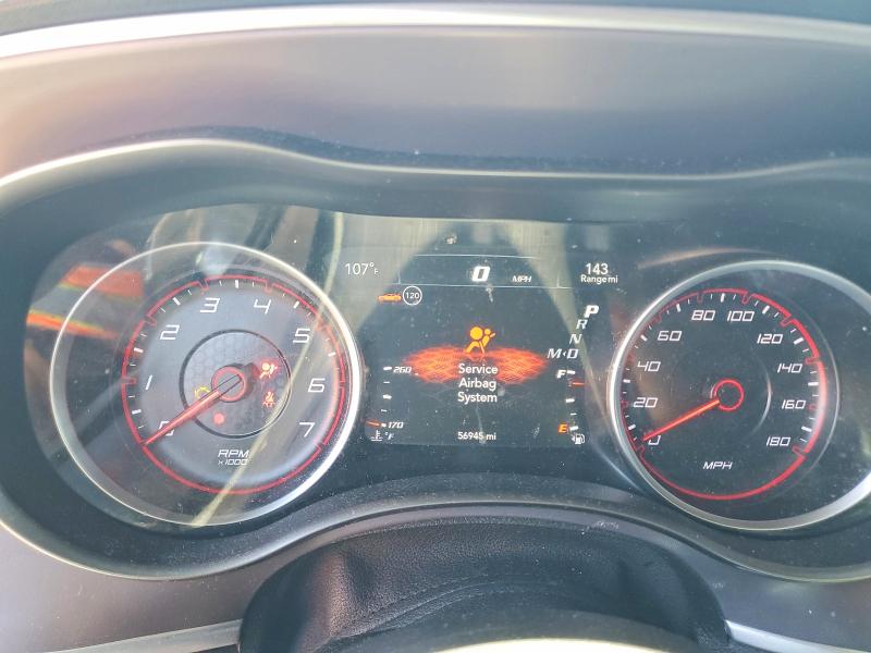 2019 Dodge Charger VIN 2C3CDXGJ0KH668103 COPART salvage auction — FRONT END, Ca - Salvage Certificate, sold $12,500 on 2026-07-24 (photo 9)