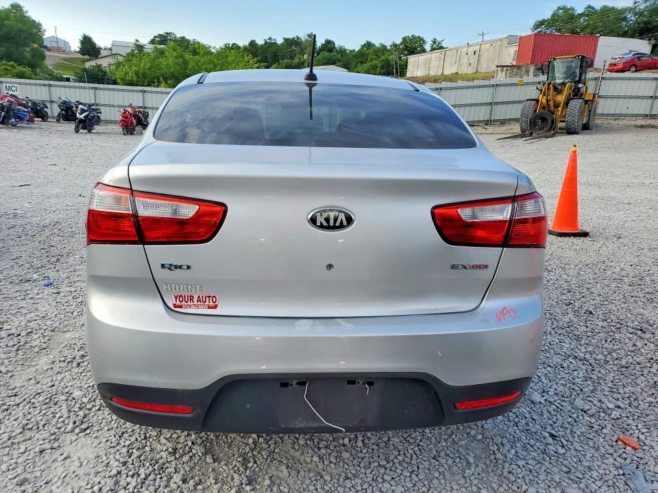 2013 Kia Rio VIN KNADN4A37D6231920 COPART salvage auction — FRONT END, OH - CERT OF TITLE-SALVAGE, sold $775 on 2026-07-24 (photo 6)