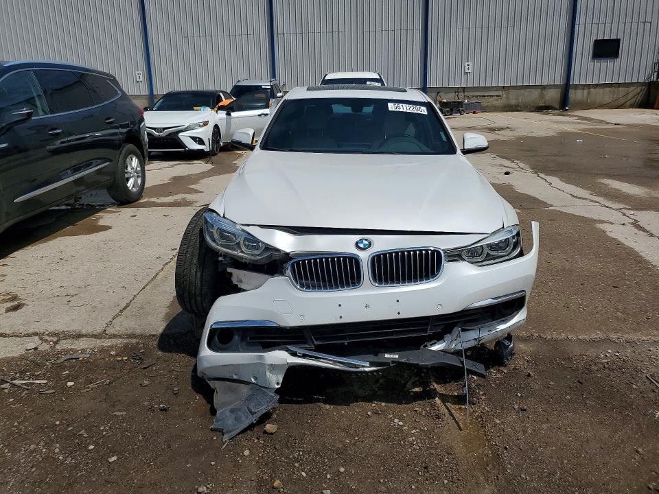 2017 BMW 3er VIN WBA8B9G5XHNU51578 COPART salvage auction — FRONT END, Ky - Bill Of Sale/Part Only/No Titl, sold $2,250 on 2026-07-08 (photo 5)