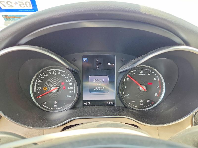 2017 Mercedes-benz Glc VIN WDC0G4JB0HF163818 COPART salvage auction — REAR END, Tx - Salvage Vehicle Title, sold $2,150 on 2026-07-16 (photo 9)