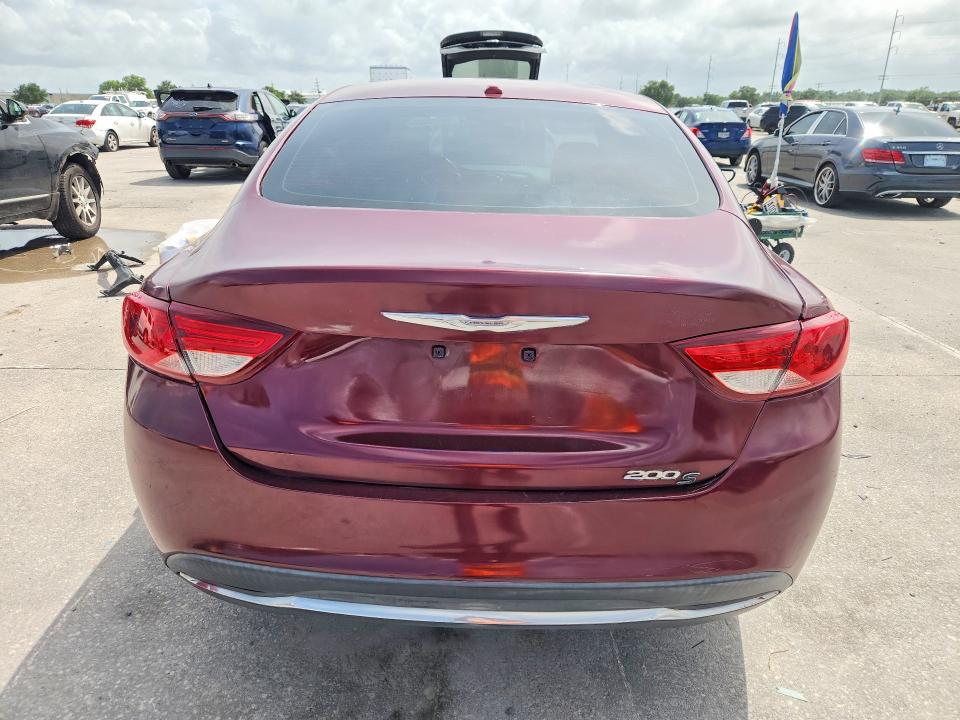 2015 Chrysler 200 VIN 1C3CCCBB2FN585393 COPART salvage auction — MINOR DENT/SCRATCHES, La - Cert Of Title-Reconstructed, sold $575 on 2026-07-11 (photo 6)