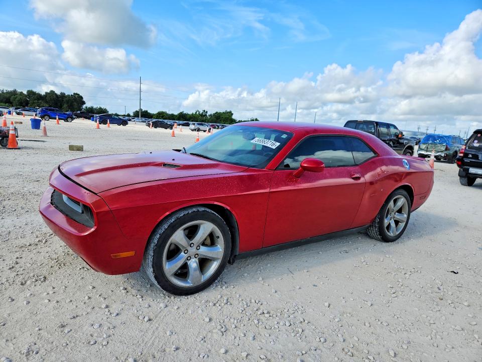 2012 Dodge Challenger VIN 2C3CDYAG4CH206731 COPART salvage auction — WATER/FLOOD, Ok - Cert Of Title-Salvage, sold $90 on 2026-07-23 (photo 1)