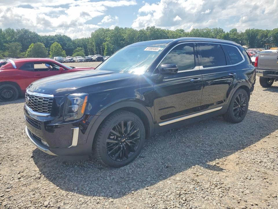 2021 Kia Telluride VIN 5XYP54HC2MG095361 COPART salvage auction — REAR END, Ar - Cert Of Title-Salvage, sold $1,300 on 2026-07-27 (photo 1)