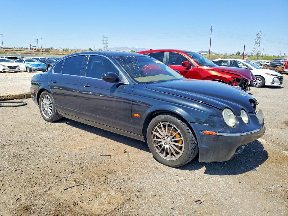 2006 Jaguar S type VIN SAJWA01A56FN68508 COPART salvage auction — FRONT END, Az - Cert Of Title - Salvage, sold $300 on 2026-07-06 (photo 4)