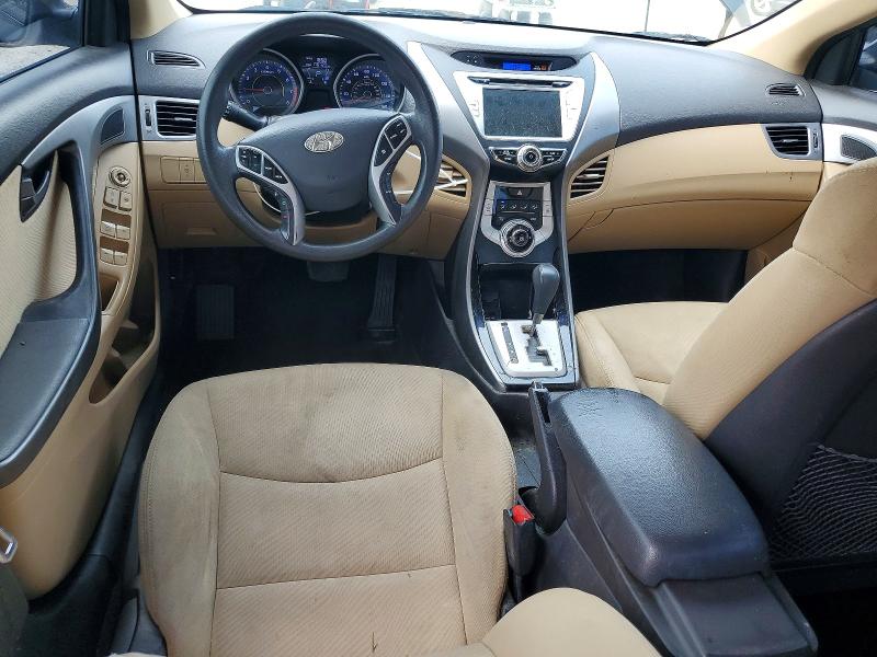 2011 Hyundai Elantra VIN KMHDH4AE3BU085936 COPART salvage auction — FRONT END, Al - Cert Of Title-Salvage Title, sold $450 on 2026-07-09 (photo 8)
