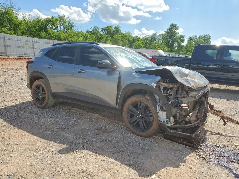 2024 Chevrolet Trax VIN KL77LKE28RC163189 COPART salvage auction — FRONT END, Ok - Cert Of Title-Salvage, sold $3,250 on 2026-07-28 (photo 4)