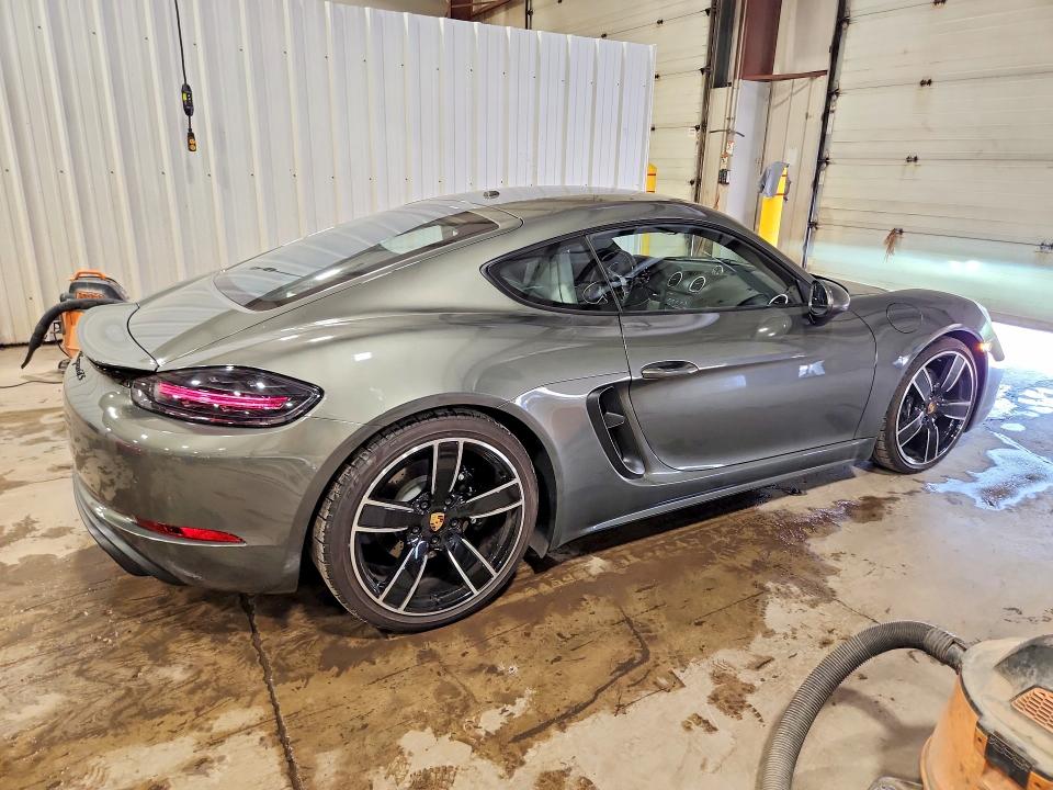 2021 Porsche Cayman VIN WP0AD2A87MS281720 COPART salvage auction — UNDERCARRIAGE, Co - Public - Salvage Title, sold $27,000 on 2026-07-31 (photo 3)