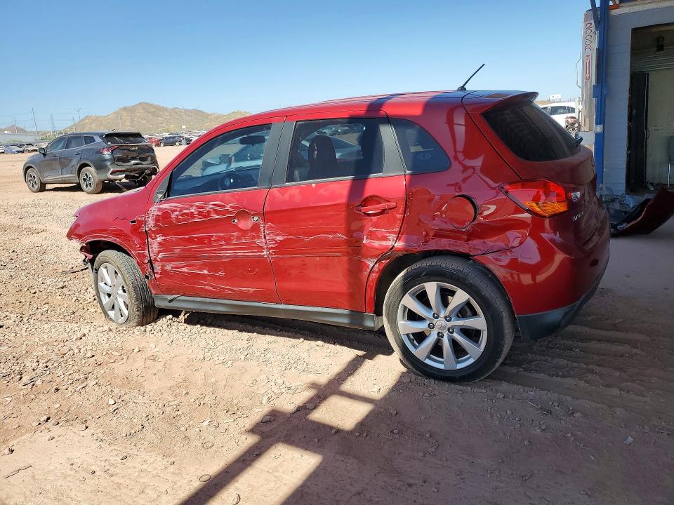 2014 Mitsubishi VIN 4A4AP3AU1EE026547 COPART salvage auction — FRONT END, Az - Cert Of Title - Salvage, sold $850 on 2026-07-23 (photo 2)