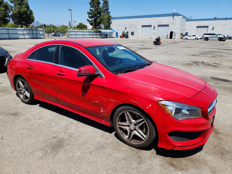 2014 Mercedes-benz Cla-klasse VIN WDDSJ4EB0EN043941 COPART salvage auction — SIDE, CA - SALVAGE CERTIFICATE, sold $500 on 2026-07-28 (photo 4)