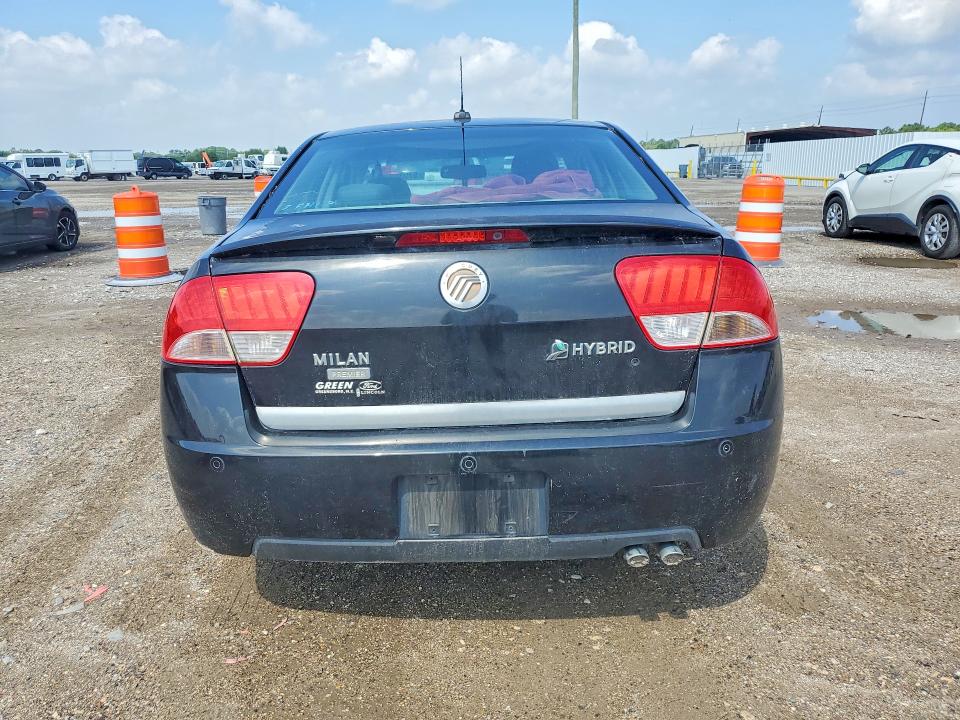 2010 Mercury Milan VIN 3MEDM0L3XAR613609 COPART salvage auction — FRONT END, Tx - Salvage Vehicle Title, sold $100 on 2026-07-23 (photo 6)