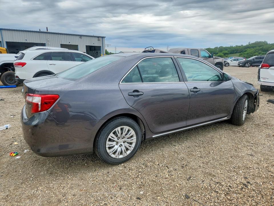 2012 Toyota Camry VIN 4T4BF1FK2CR262994 COPART salvage auction — FRONT END, Il - Salvage Certificate, sold $3,400 on 2026-07-24 (photo 3)