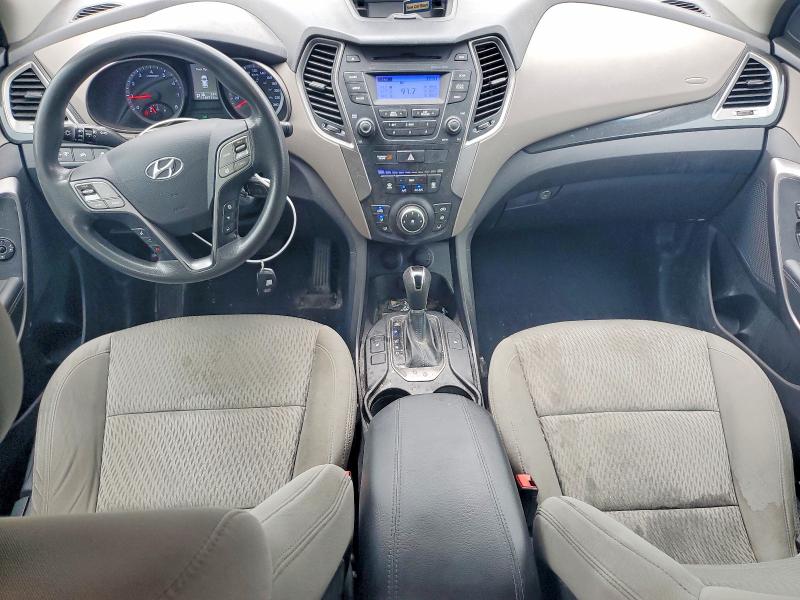 2015 Hyundai Santa fe VIN 5XYZT3LB3FG233192 COPART salvage auction — REAR END, On - Permit No Brand - Unfit, sold $1,700 on 2026-07-23 (photo 8)