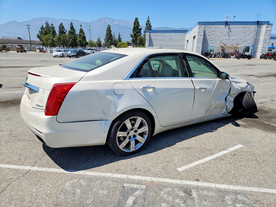 2014 Cadillac Cts VIN 1G6AT5SX4E0169161 COPART salvage auction — FRONT END, Ca - Salvage Certificate, sold $800 on 2026-07-02 (photo 3)