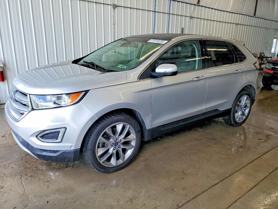2018 Ford Edge VIN 2FMPK4K91JBC22554 COPART salvage auction — MINOR DENT/SCRATCHES, Pa - Cert Of Title, sold $4,200 on 2026-07-03 (photo 1)